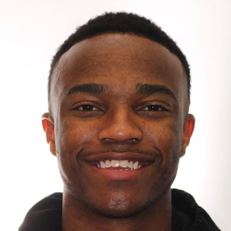 Patient portrait smiling before treatment at Brodie Bowman Orthodontics
