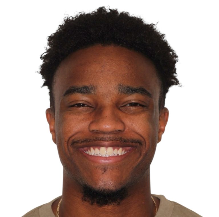 Patient portrait smiling after treatment at Brodie Bowman Orthodontics